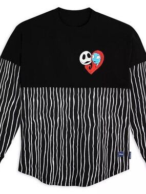 Disney Parks Spirit Jersey Nightmare Before Christmas Jack and Sally XS